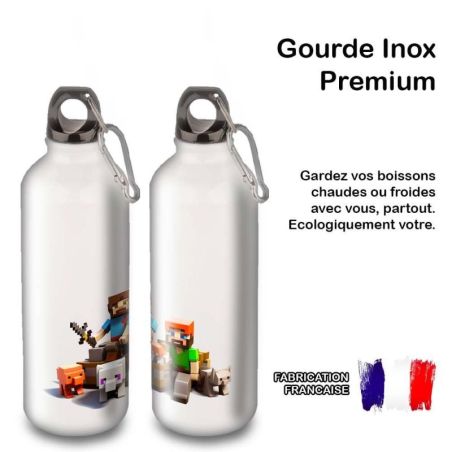 Gourde Alu et Thermos Minecraft Play Gourde Alu et Thermos Minecraft Play