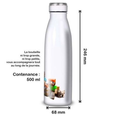 Gourde Alu et Thermos Minecraft Play