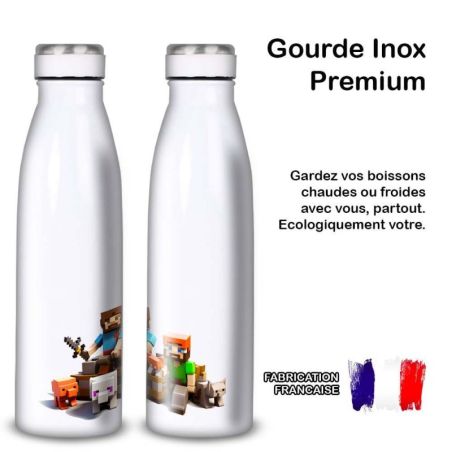 Gourde Alu et Thermos Minecraft Play Gourde Alu et Thermos Minecraft Play