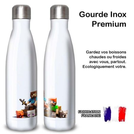 Gourde Alu et Thermos Minecraft Play Gourde Alu et Thermos Minecraft Play