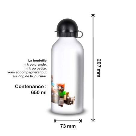 Gourde Alu et Thermos Minecraft Play Gourde Alu et Thermos Minecraft Play