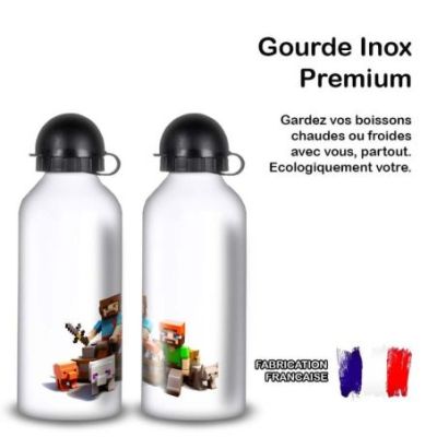 Gourde Alu et Thermos Minecraft Play