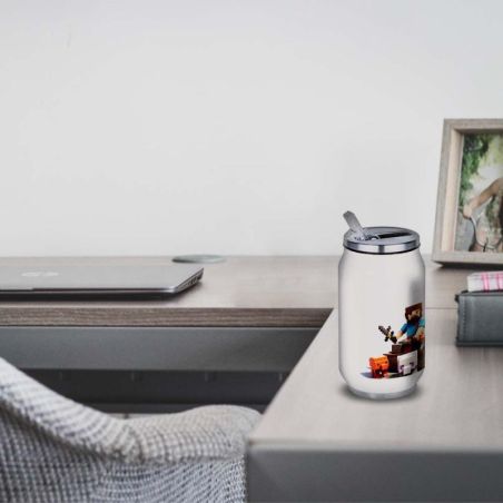 Gourde Alu et Thermos Minecraft Play Gourde Alu et Thermos Minecraft Play