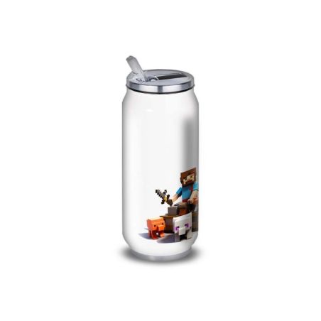 Gourde Alu et Thermos Minecraft Play Gourde Alu et Thermos Minecraft Play