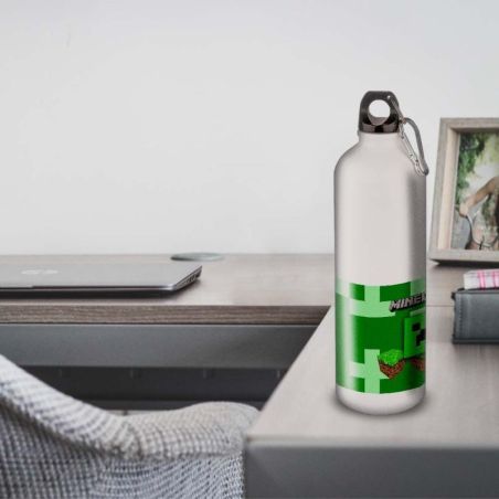 Gourde Alu et Thermos Minecraft Logo landscape Gourde Alu et Thermos Minecraft Logo landscape