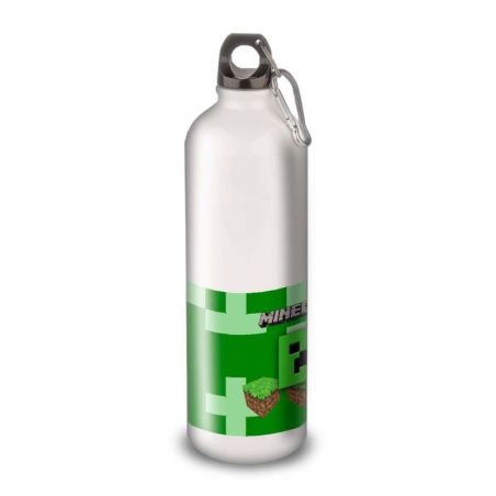 Gourde Alu et Thermos Minecraft Logo landscape Gourde Alu et Thermos Minecraft Logo landscape