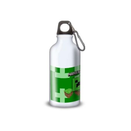 Gourde Alu et Thermos Minecraft Logo landscape Gourde Alu et Thermos Minecraft Logo landscape