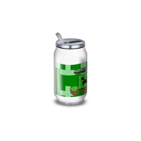 Gourde Alu et Thermos Minecraft Logo landscape Gourde Alu et Thermos Minecraft Logo landscape