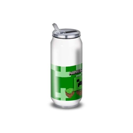 Gourde Alu et Thermos Minecraft Logo landscape Gourde Alu et Thermos Minecraft Logo landscape