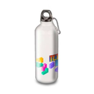 Gourde Alu et Thermos Tetris Logo