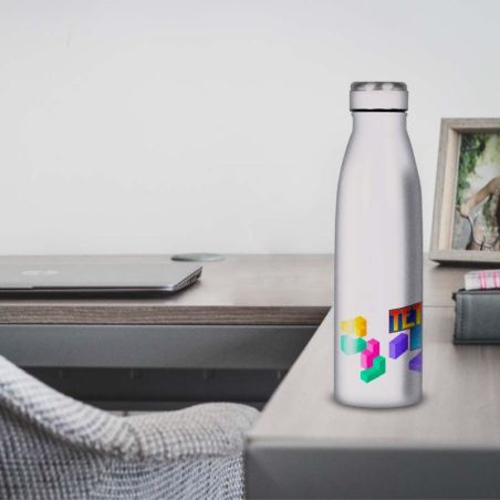 Gourde Alu et Thermos Tetris Logo Gourde Alu et Thermos Tetris Logo