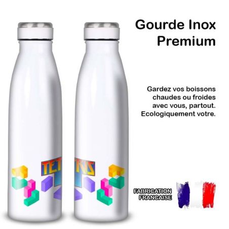 Gourde Alu et Thermos Tetris Logo Gourde Alu et Thermos Tetris Logo