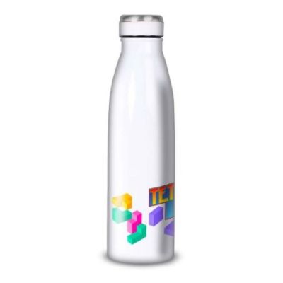 Gourde Alu et Thermos Tetris Logo