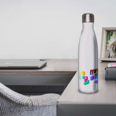 Gourde Alu et Thermos Tetris Logo Gourde Alu et Thermos Tetris Logo