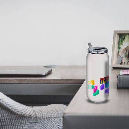 Gourde Alu et Thermos Tetris Logo Gourde Alu et Thermos Tetris Logo