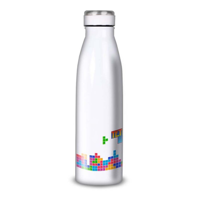 Gourde Alu et Thermos Tetris fun Gourde Alu et Thermos Tetris fun