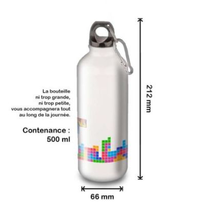 Gourde Alu et Thermos Tetris fun