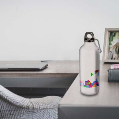 Gourde Alu et Thermos Tetris fun