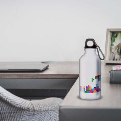 Gourde Alu et Thermos Tetris fun