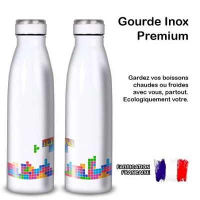 Gourde Alu et Thermos Tetris fun