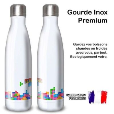 Gourde Alu et Thermos Tetris fun