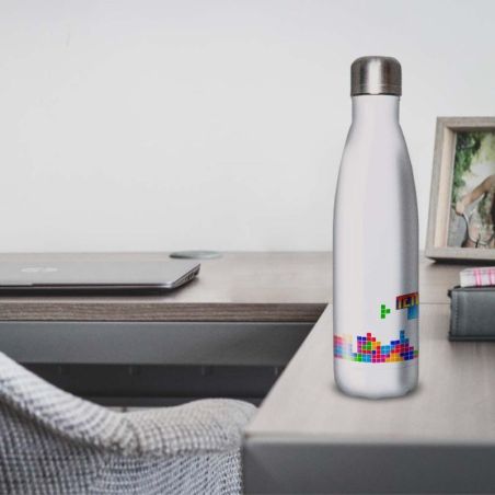 Gourde Alu et Thermos Tetris fun Gourde Alu et Thermos Tetris fun