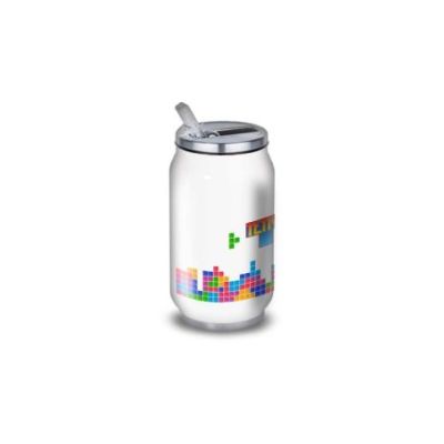 Gourde Alu et Thermos Tetris fun