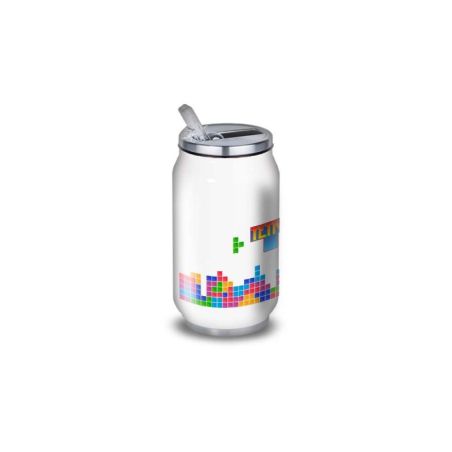 Gourde Alu et Thermos Tetris fun Gourde Alu et Thermos Tetris fun