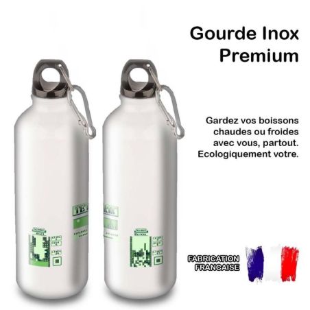 Gourde Alu et Thermos Tetris vintage Gourde Alu et Thermos Tetris vintage