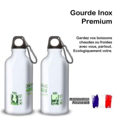 Gourde Alu et Thermos Tetris vintage