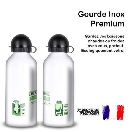 Gourde Alu et Thermos Tetris vintage Gourde Alu et Thermos Tetris vintage