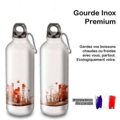 Gourde Alu et Thermos Tetris World