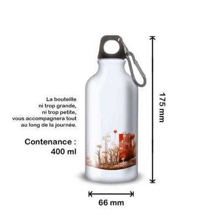 Gourde Alu et Thermos Tetris World Gourde Alu et Thermos Tetris World