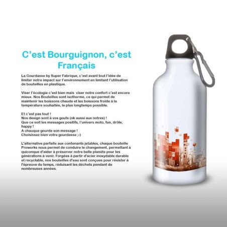 Gourde Alu et Thermos Tetris World Gourde Alu et Thermos Tetris World