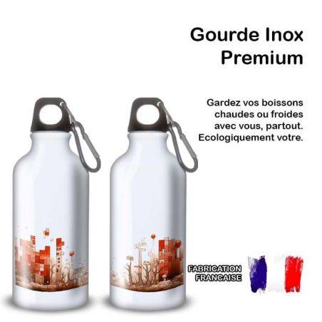 Gourde Alu et Thermos Tetris World Gourde Alu et Thermos Tetris World