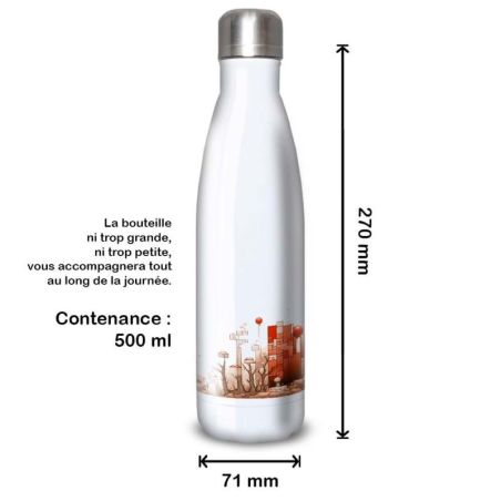 Gourde Alu et Thermos Tetris World Gourde Alu et Thermos Tetris World