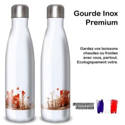 Gourde Alu et Thermos Tetris World