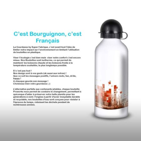 Gourde Alu et Thermos Tetris World Gourde Alu et Thermos Tetris World