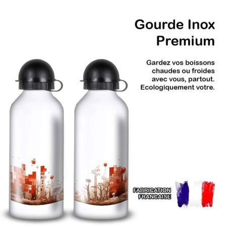 Gourde Alu et Thermos Tetris World Gourde Alu et Thermos Tetris World