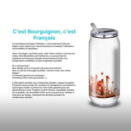Gourde Alu et Thermos Tetris World Gourde Alu et Thermos Tetris World