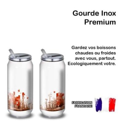 Gourde Alu et Thermos Tetris World