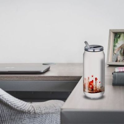 Gourde Alu et Thermos Tetris World