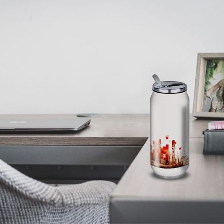 Gourde Alu et Thermos Tetris World Gourde Alu et Thermos Tetris World