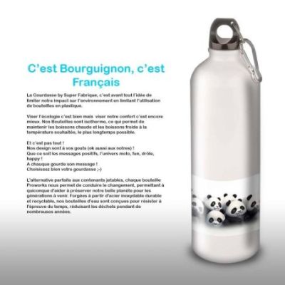 Gourde Alu et Thermos Panda