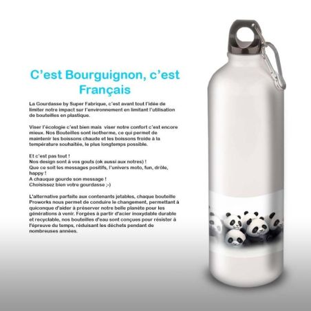Gourde Alu et Thermos Panda