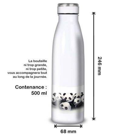Gourde Alu et Thermos Panda