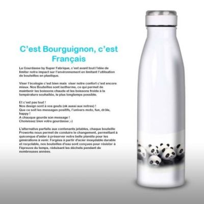 Gourde Alu et Thermos Panda