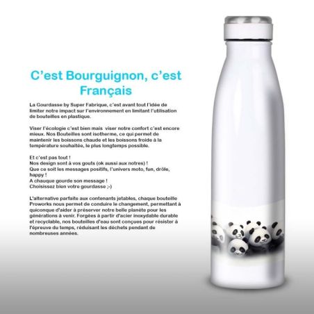 Gourde Alu et Thermos Panda