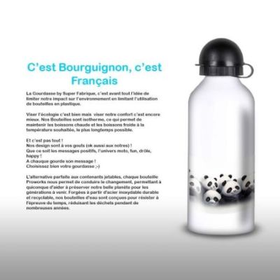 Gourde Alu et Thermos Panda