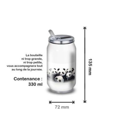 Gourde Alu et Thermos Panda